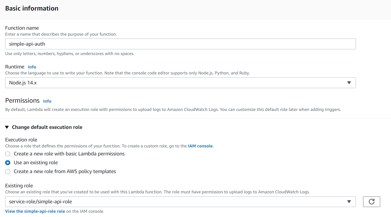 Adding a new Lambda function to an API Gateway - Road to AWS
